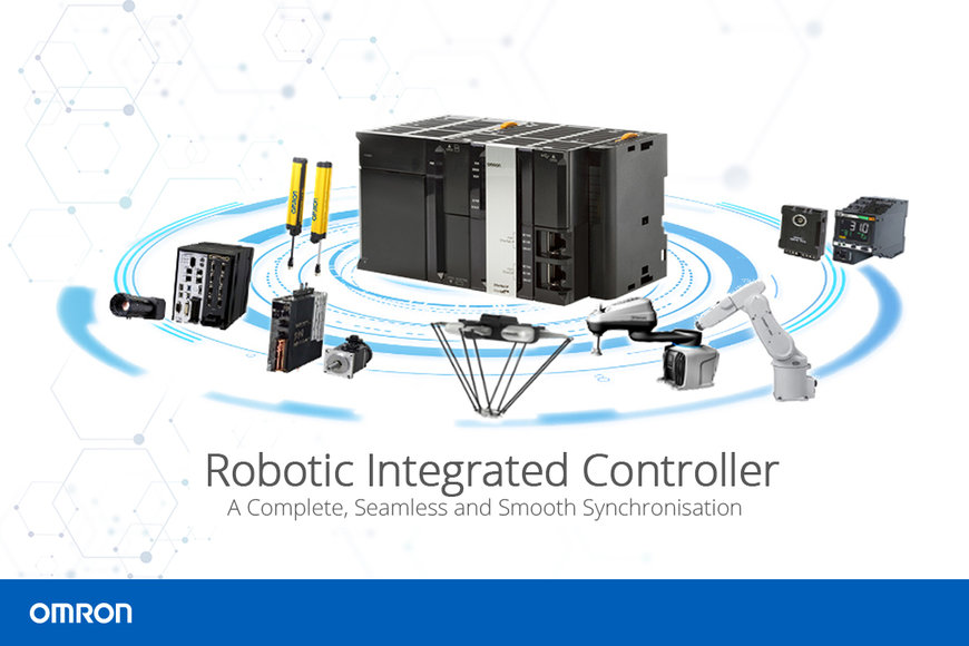 OMRON Announces the World's First1 Robotic Integrated Controller to Control  Fully Automated Robotic Production Systems